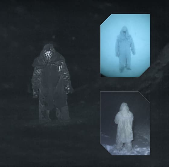 ProApto arctic thermal camouflage — effective in snow environments